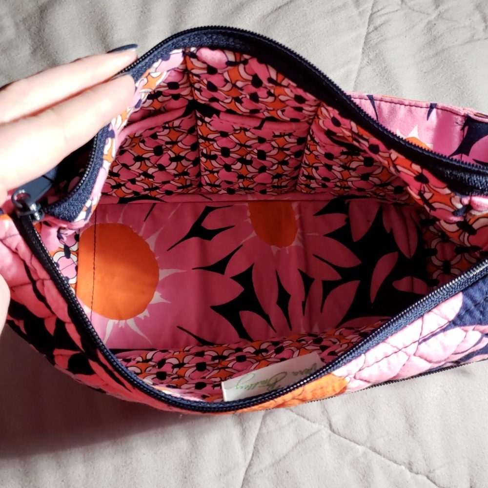 Pink flower Vera Bradley bag - Picture 6 of 6